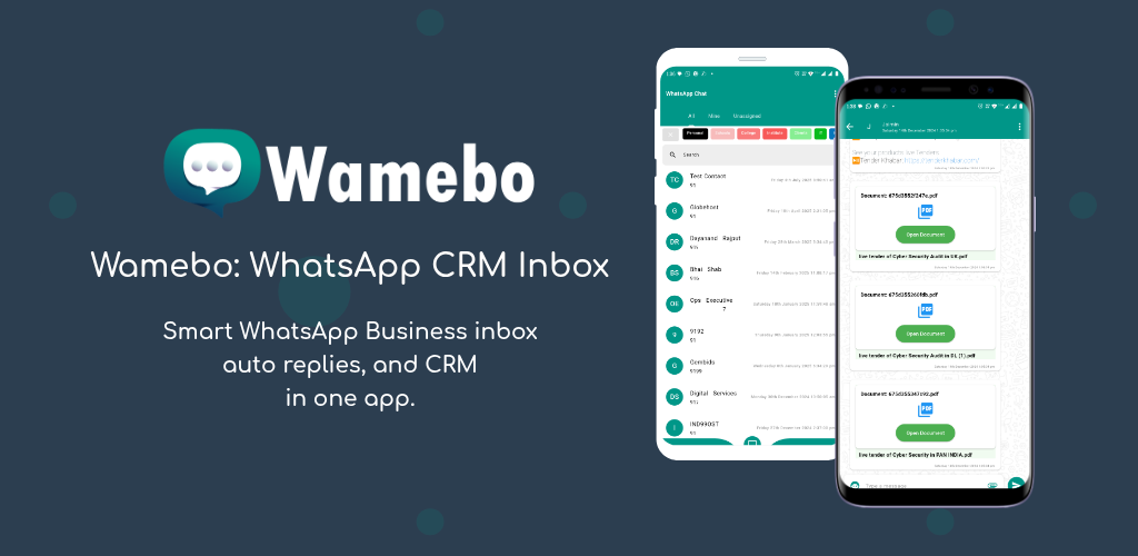 Wamebo – WhatsApp Automation Platform with AI Flow Builder Interface