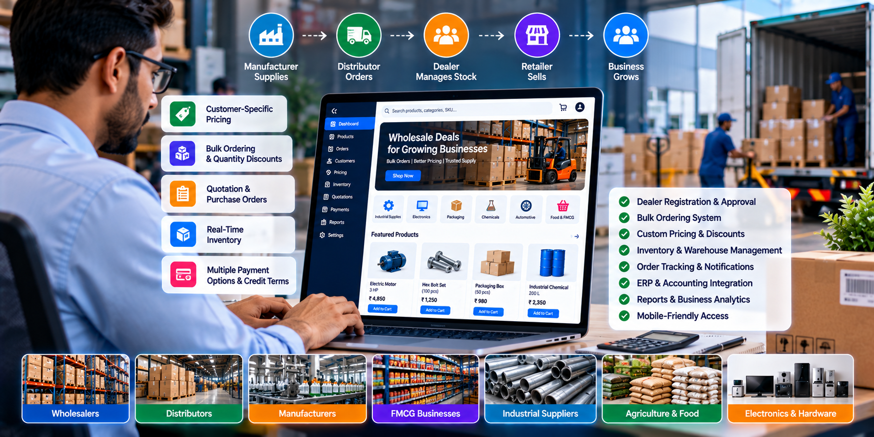 B2B E-Commerce Portal Development Company | Cycode Technologies